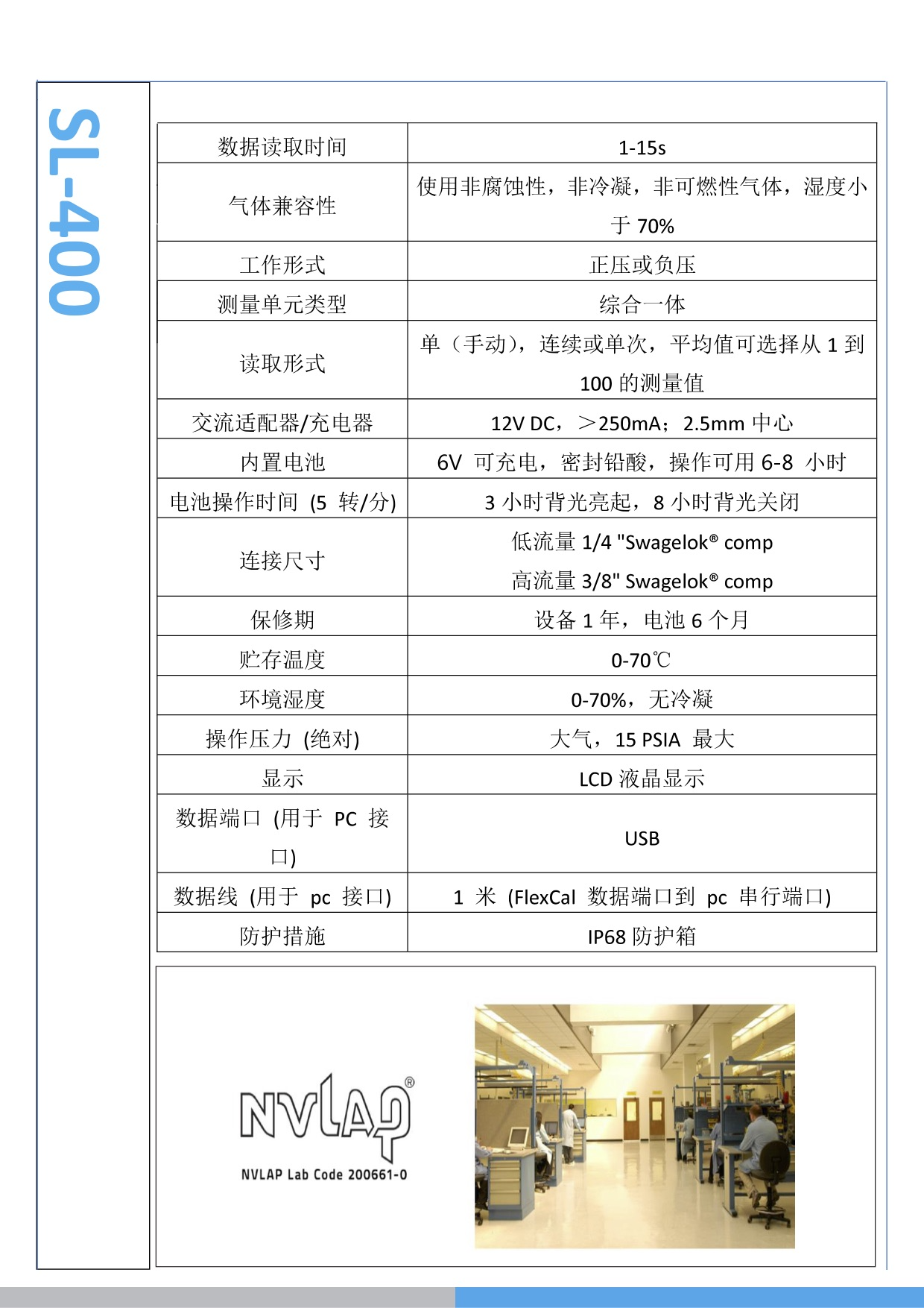 SL-400氣體體積流量標定儀